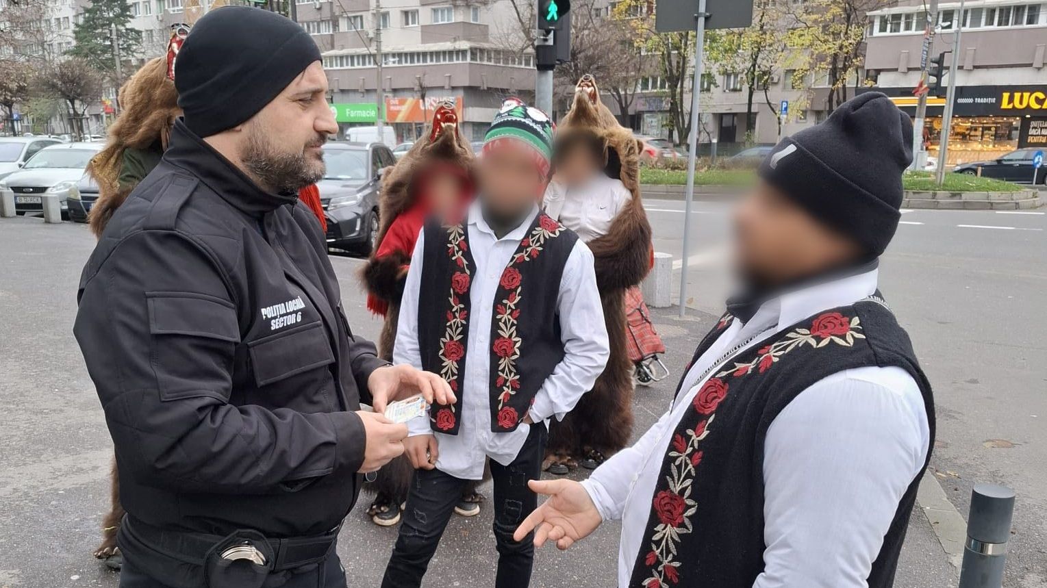 Fără ”măruț mărgăritar” pe străzi. Primăria lui Ciucu i-a amendat pe colindătorii cu ”tradiționala boxă”