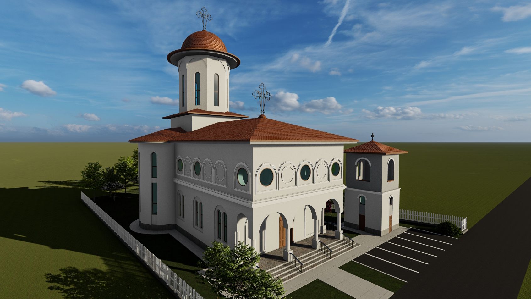 În nordul Capitalei va fi construită prima biserică ortodoxă dintr-un ansamblu rezidențial