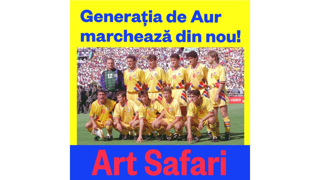 Românii care au făcut din fotbal artă joacă și pe Lipscani, la Art Safari, din 23 mai