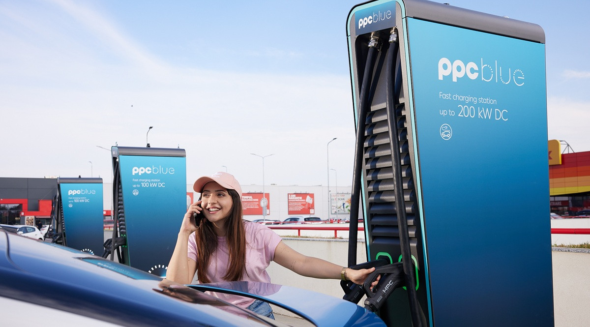 PPC Blue începe să opereze 30 de puncte de încărcare a mașinilor electrice pe Autostrada Moldovei