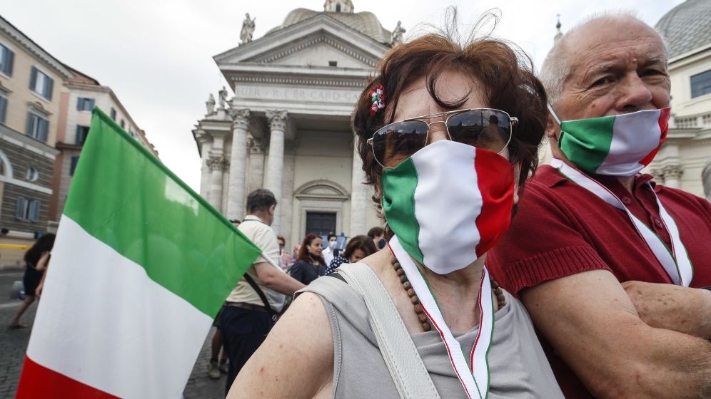 Covid-19: Italia a depăşit pragul de 35.000 de decese