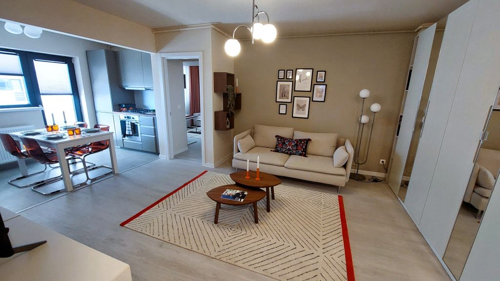 Apartament 2 camere plus birou Tip 3A din HILS Republica: Foto: Wall-Street.ro