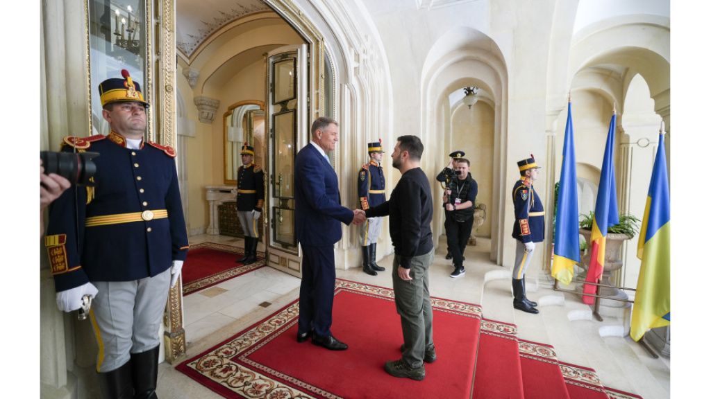 Volodimir Zelenski, prima vizită oficială în România - Imagine 13