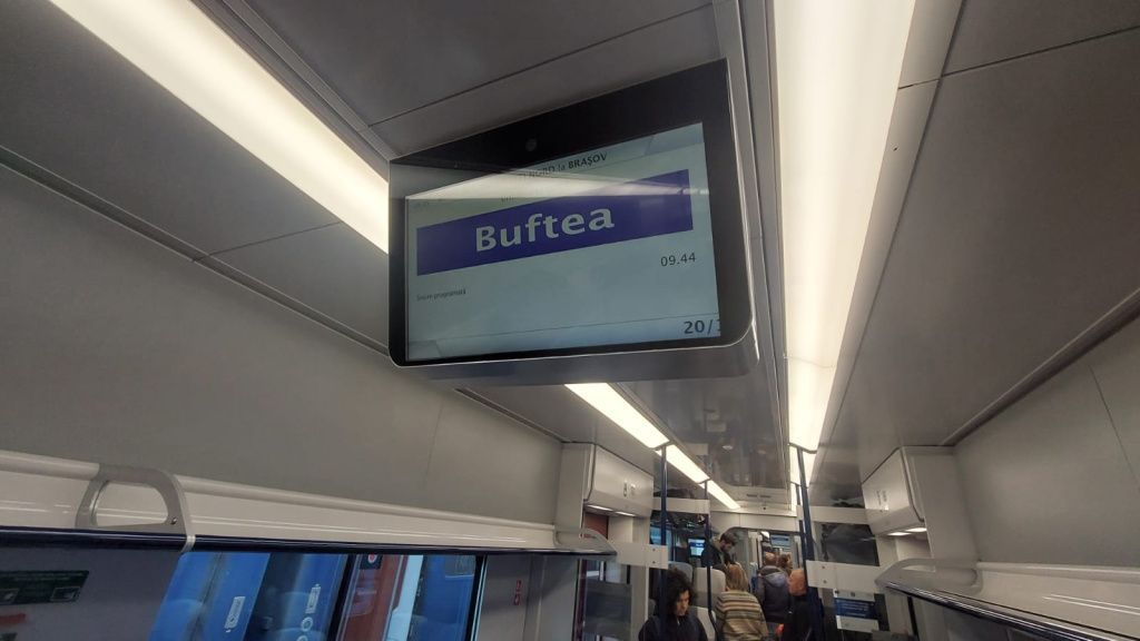 GALERIE FOTO | Primul tren electric cumpărat de România în 40 de ani, gata de prima călătorie - Imagine 4