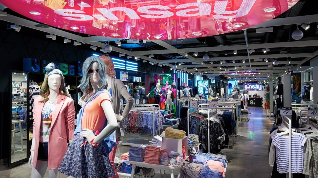 Sinsay, brandul grupului polonez LPP, va deschide în Colosseum Mall cel mai mare magazin din România