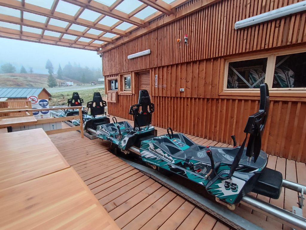 Pista de Bob Vărșag (Harghita) - locul de pornire