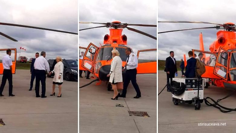 USR: Banii cu care Dancila a platit elicopterul, din taxe