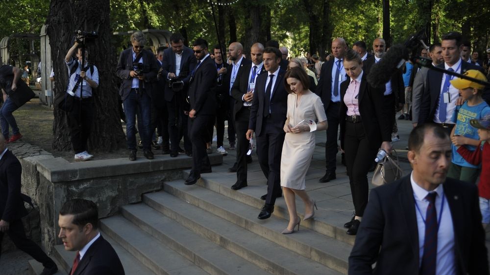 Macron, Merz şi Tusk la Chişinău, pentru „a sprijini securitatea şi suveranitatea Republicii Moldovei"