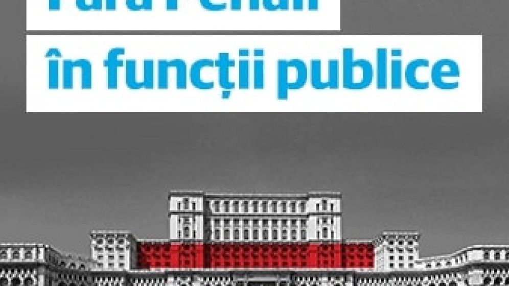 Initiativa cetateneasca "Fara penali in functii publice" a strans 1 milion de semnaturi