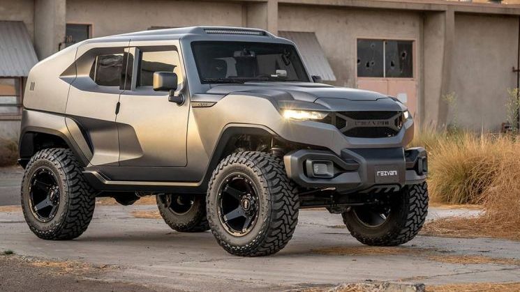 Rezvani are solutia pentru cele mai grele trasee off-road: Tank, un bolid blindat de 500 cp