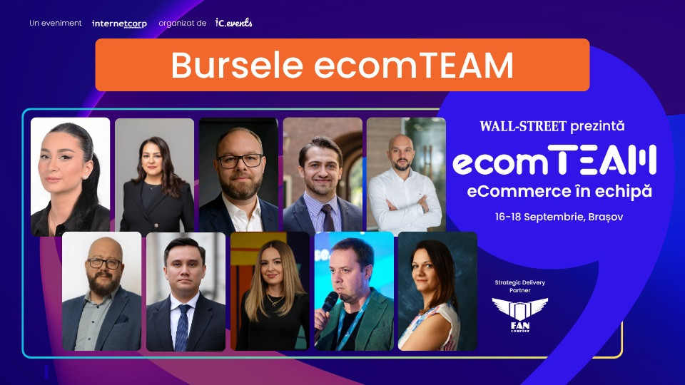 Ai un magazin online și vrei să ajungi la ecomTEAM? Deschidem înscrierile pentru Bursele ecomTEAM 2026!