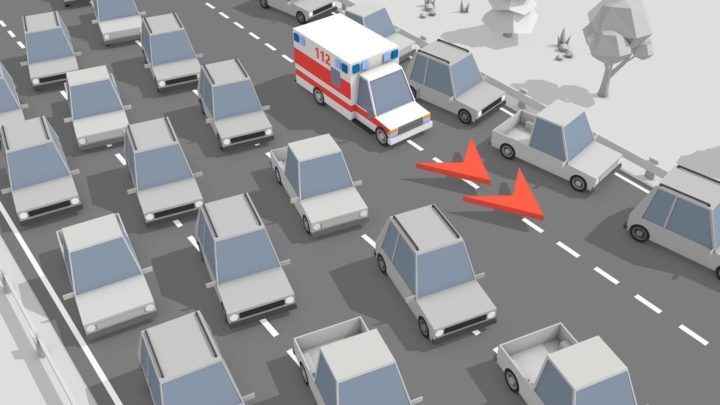 Polonia a implementat sistemul "Coridoare de urgenta" pentru vehicule de urgenta