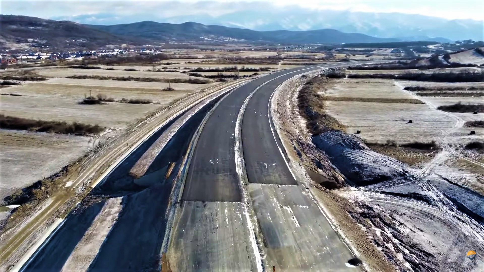 Proiect avizat pe un lot important de pe Autostrada Unirii. Este primul drum de mare viteză din Harghita