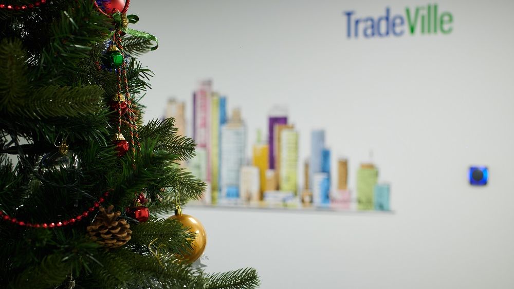 In vizita la noul sediu Tradeville: brokeraj in toiul iernii