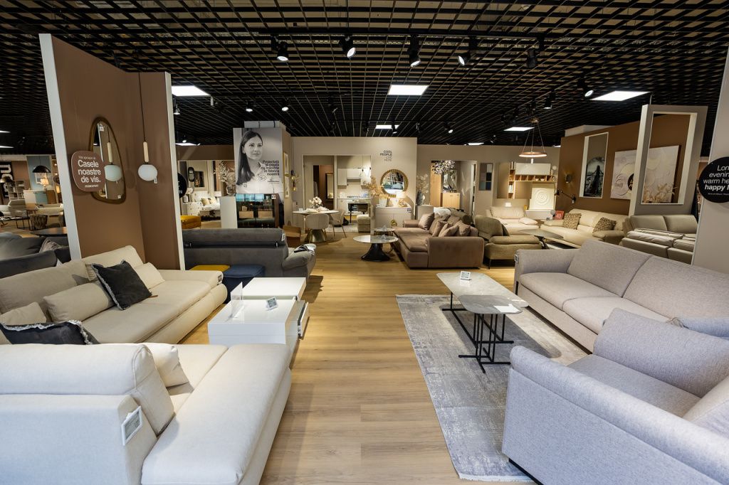 GALERIE FOTO Cum arată cel mai nou magazin Mobexpert. Amenajări exclusive - Imagine 8