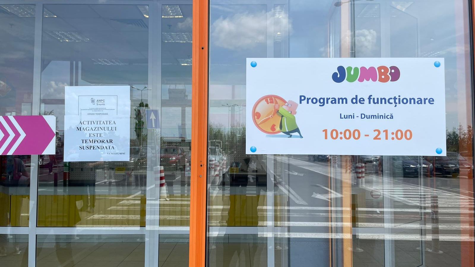 Control ANPC la magazinele Jumbo. Jumbo Pallady a fost închis temporar