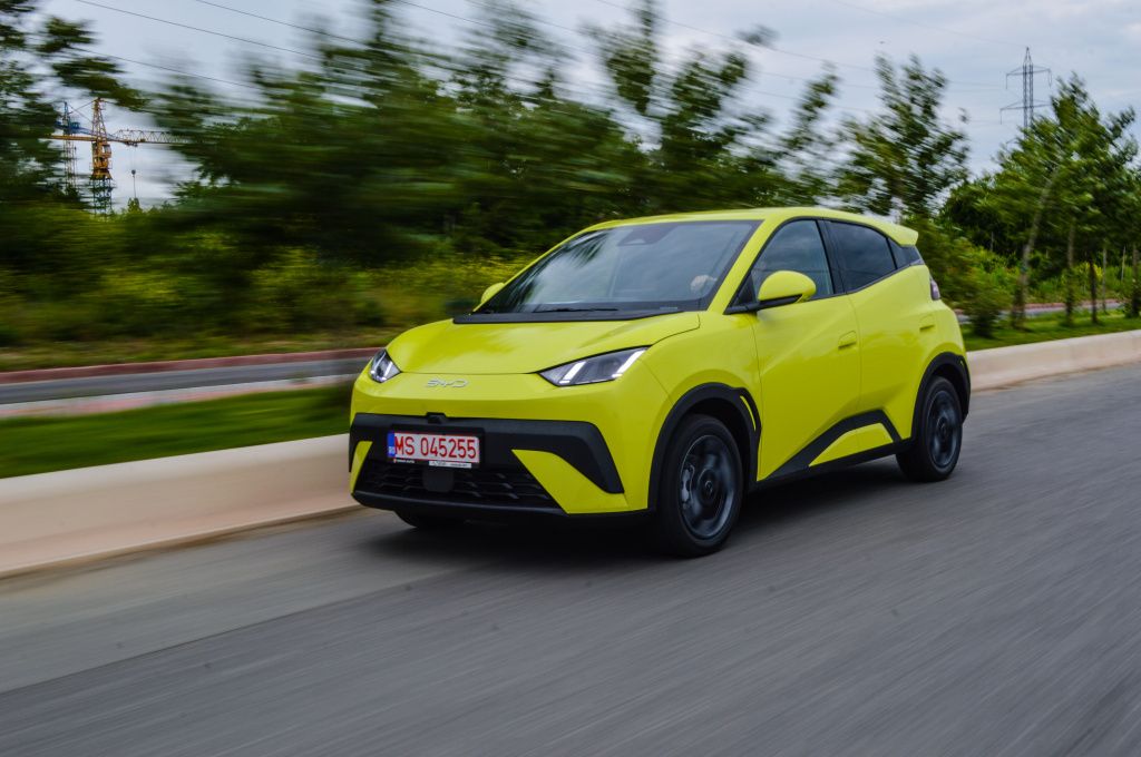 [FOTO] Test Drive BYD Dolphin Surf, noul rival din China al Daciei Spring - Imagine 5