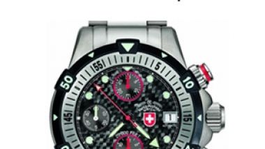 CX Swiss Military: Ceas care rezista la 6.000 m sub apa