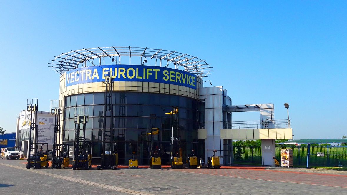(P) Vectra Eurolift Service – peste 25 de ani pe piața de stivuitoare din România
