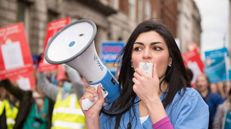 Federatia Sanitas picheteaza marti Ministerul Sanatatii
