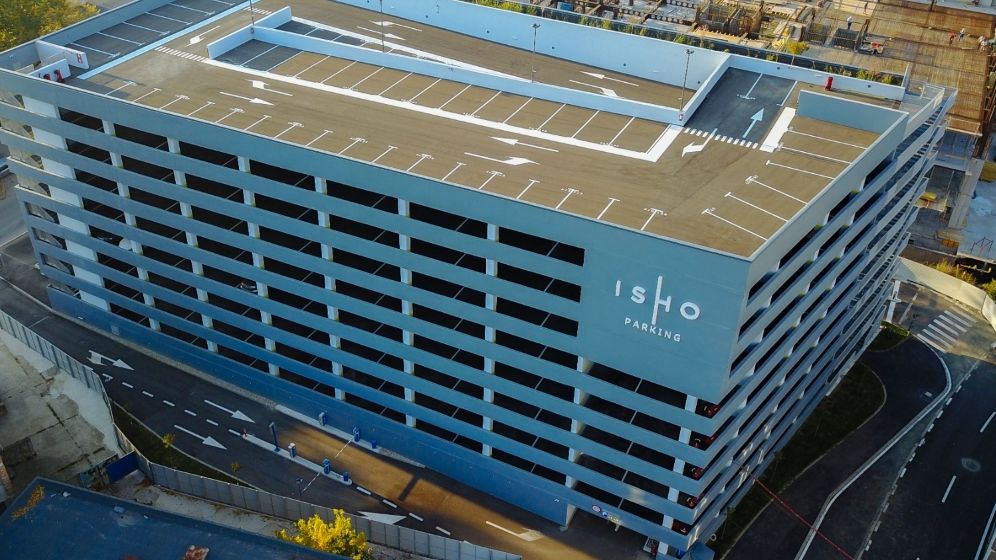 Mulberry Development a dat in folosinta o parcare supraetajata cu 700 de locuri in proiectul imobiliar mixt ISHO din Timisoara