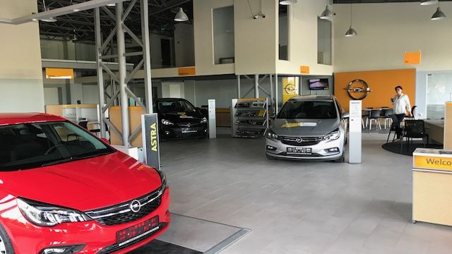 Un showroom Opel din Bucuresti a fost relocat