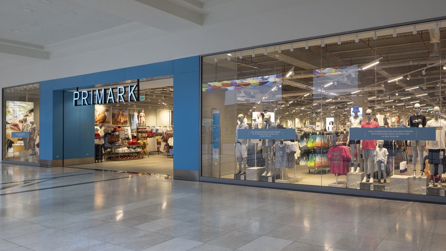 PRIMARK deschide cel de-al patrulea magazin în România în septembrie
