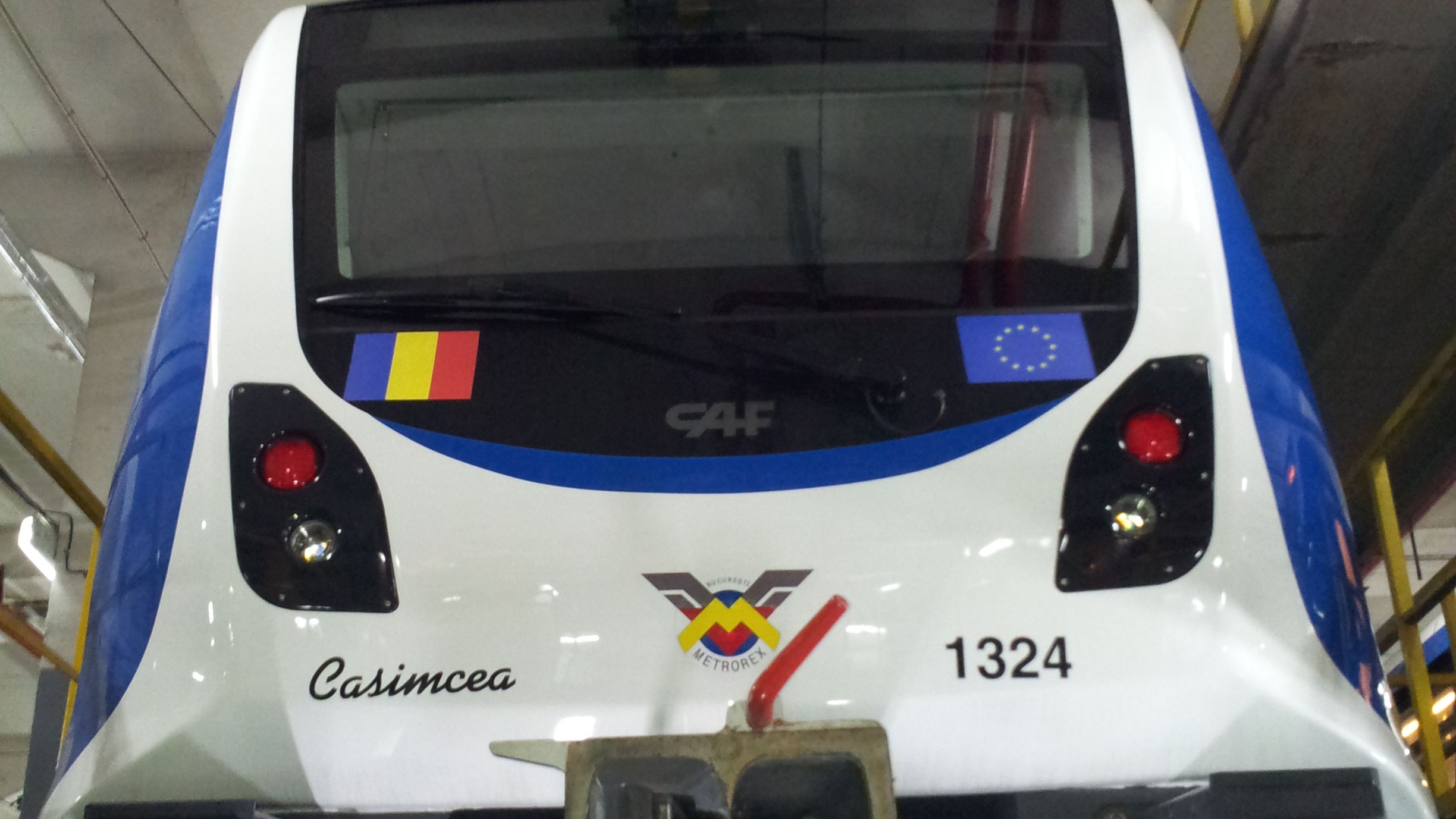 CAF a finalizat livrarea a opt noi trenuri pentru Metrorex