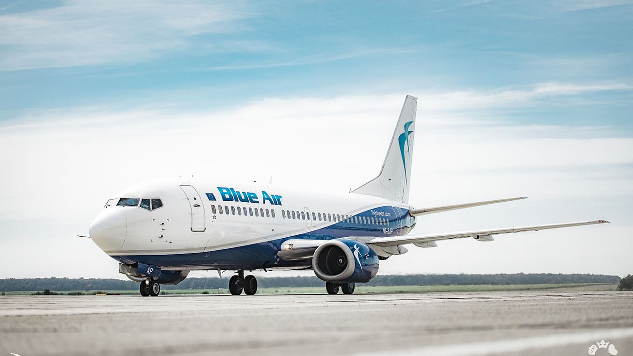 Reduceri MARI la zborurile noi Blue Air