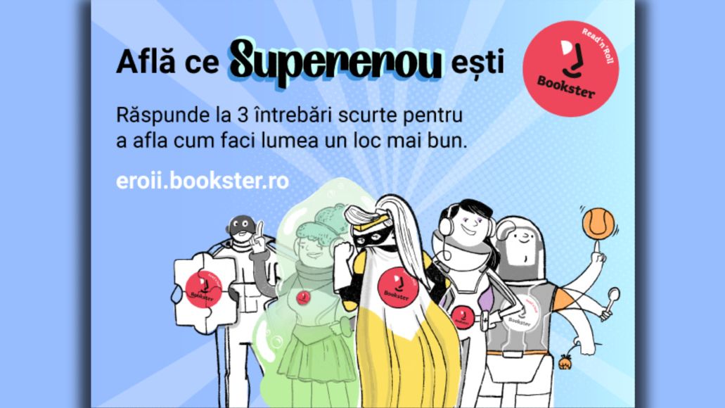 (P) Bookster te invită să afli ce supererou ești