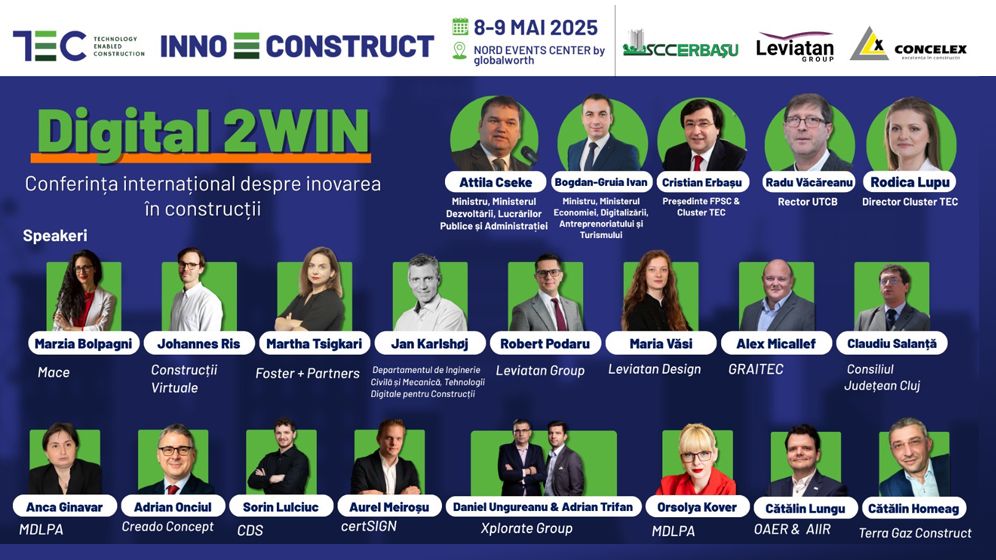 Viitorul construcțiilor se scrie la INNOCONSTRUCT 2025