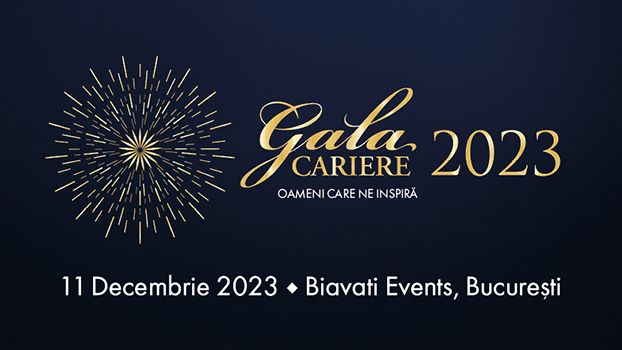 Gala Premiilor Revistei CARIERE 2023 „ OAMENI CARE NE INSPIRĂ”