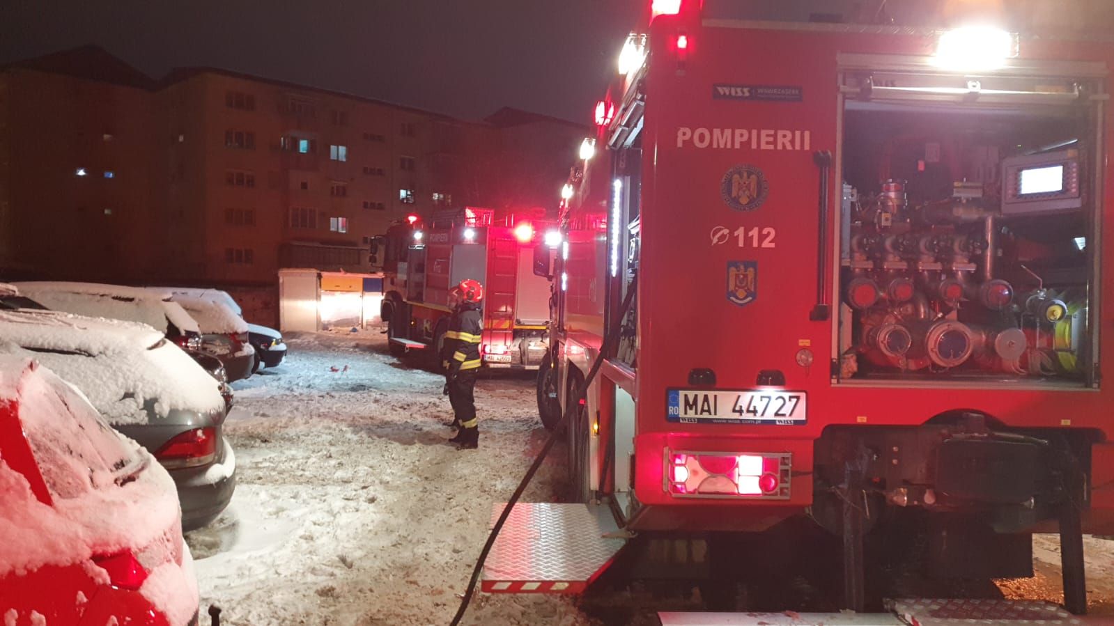 Explozie la un bloc din Zalău: A fost activat Planul Roșu