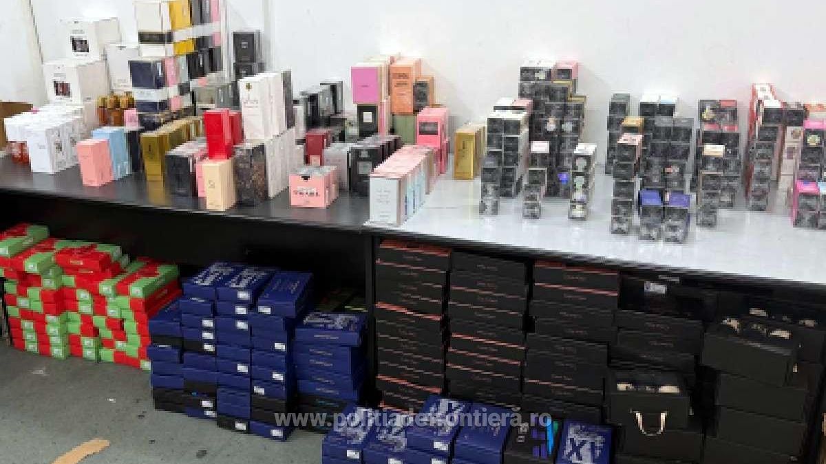 Mai multe produse contrafăcute, confiscate la intrarea în țară