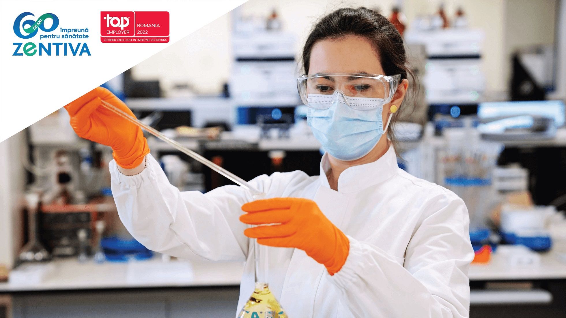 Zentiva la 60 de ani. 1 din 10 medicamente cumpărate din farmacii și 1 din 4 medicamente utilizate în spitale sunt produse Zentiva