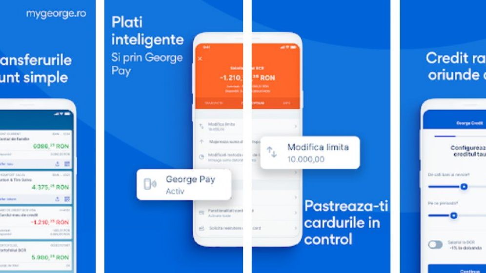 Abonamente medicale Regina Maria prin platforma George de la BCR