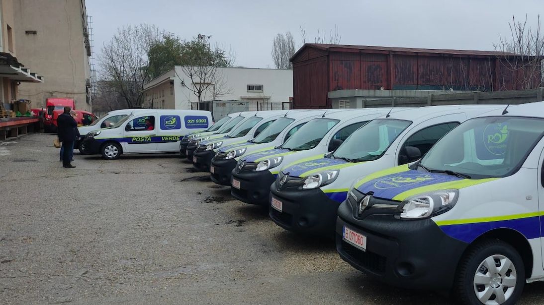 Poşta Română a achizitionat 15 autoutilitare electrice destinate poştei de curierat rapid Prioripost