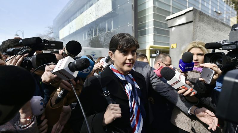 Laura Codruta Kovesi s-a prezentat la Politie in urma controlului judiciar: Sunt un procuror care le inspira teama celor care vor sa fure linistit in Romania
