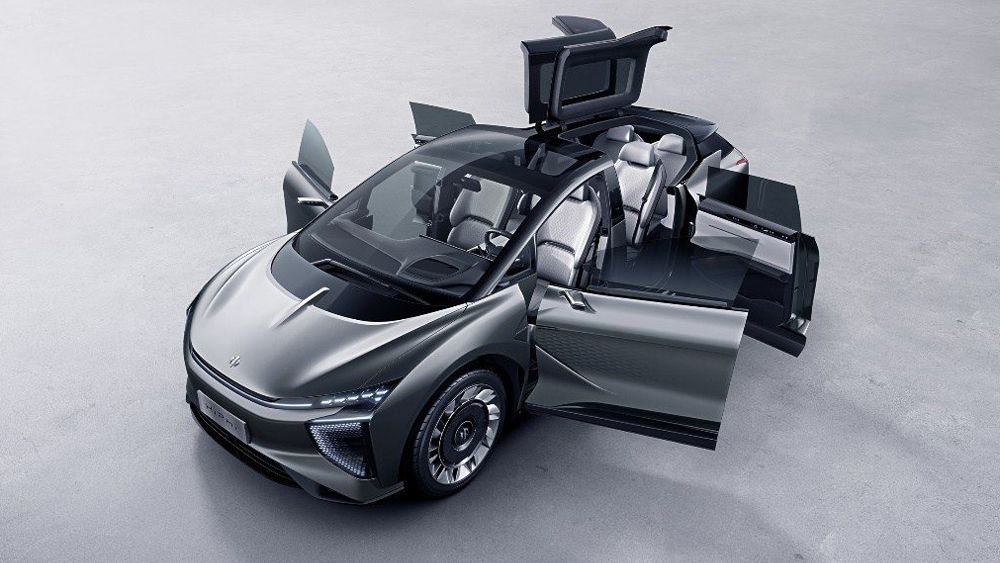 Chinezii prezinta un SUV electric cu un design inedit