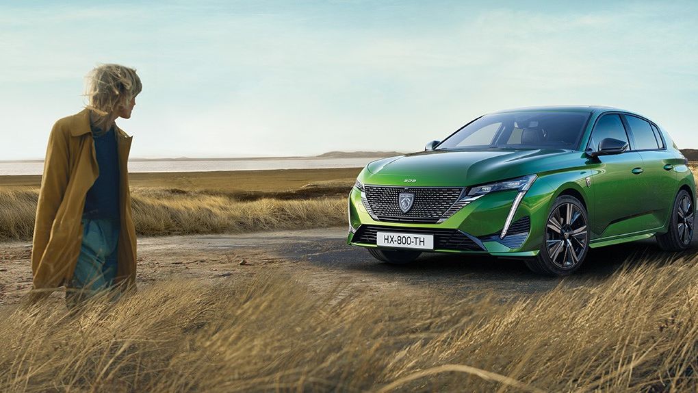 Noul PEUGEOT 308 - primul model ce poartă Noul Logo PEUGEOT