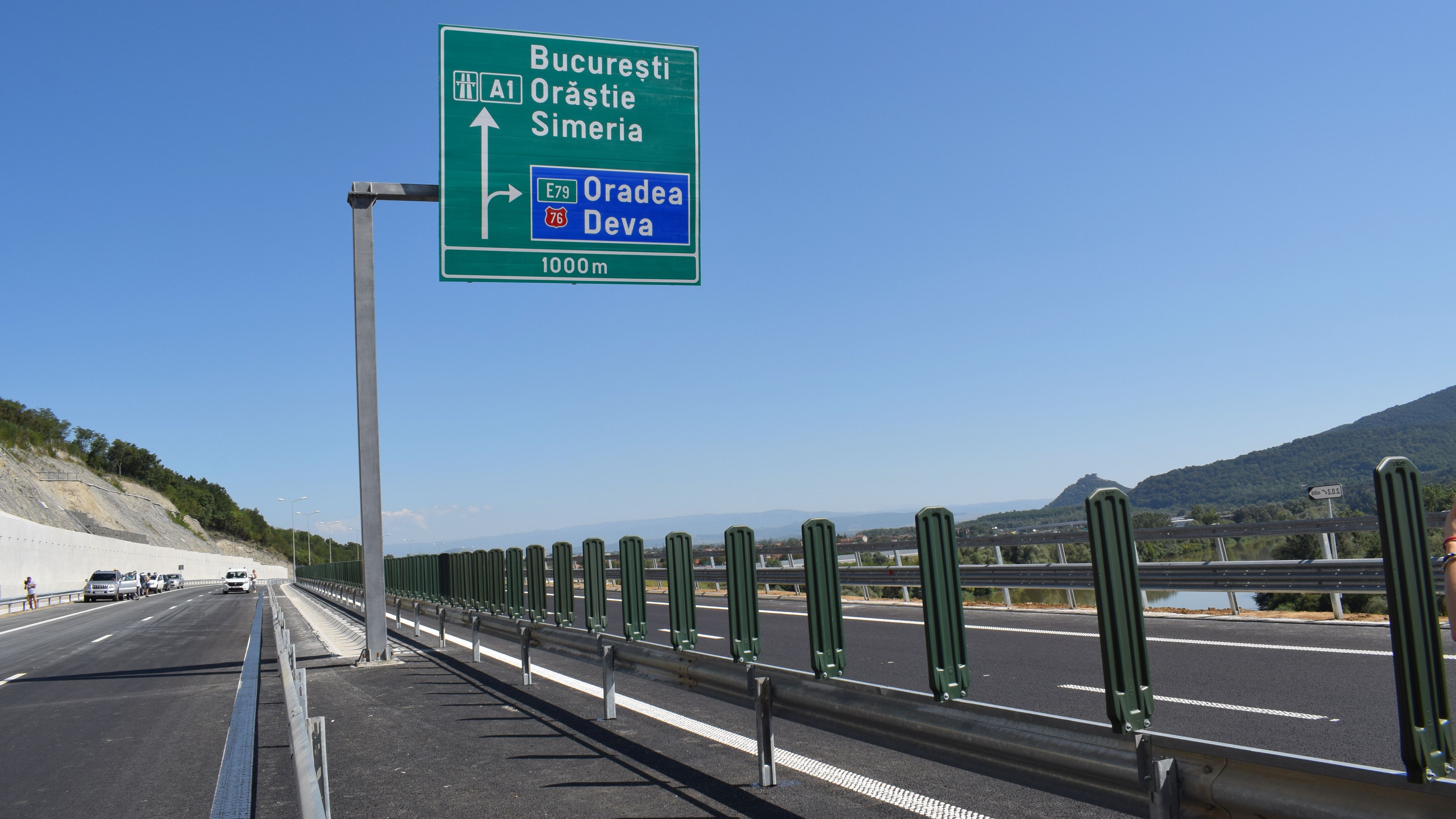 Lotul 4 al autostrazii Lugoj-Deva a fost dat in circulatie de Compania de Drumuri