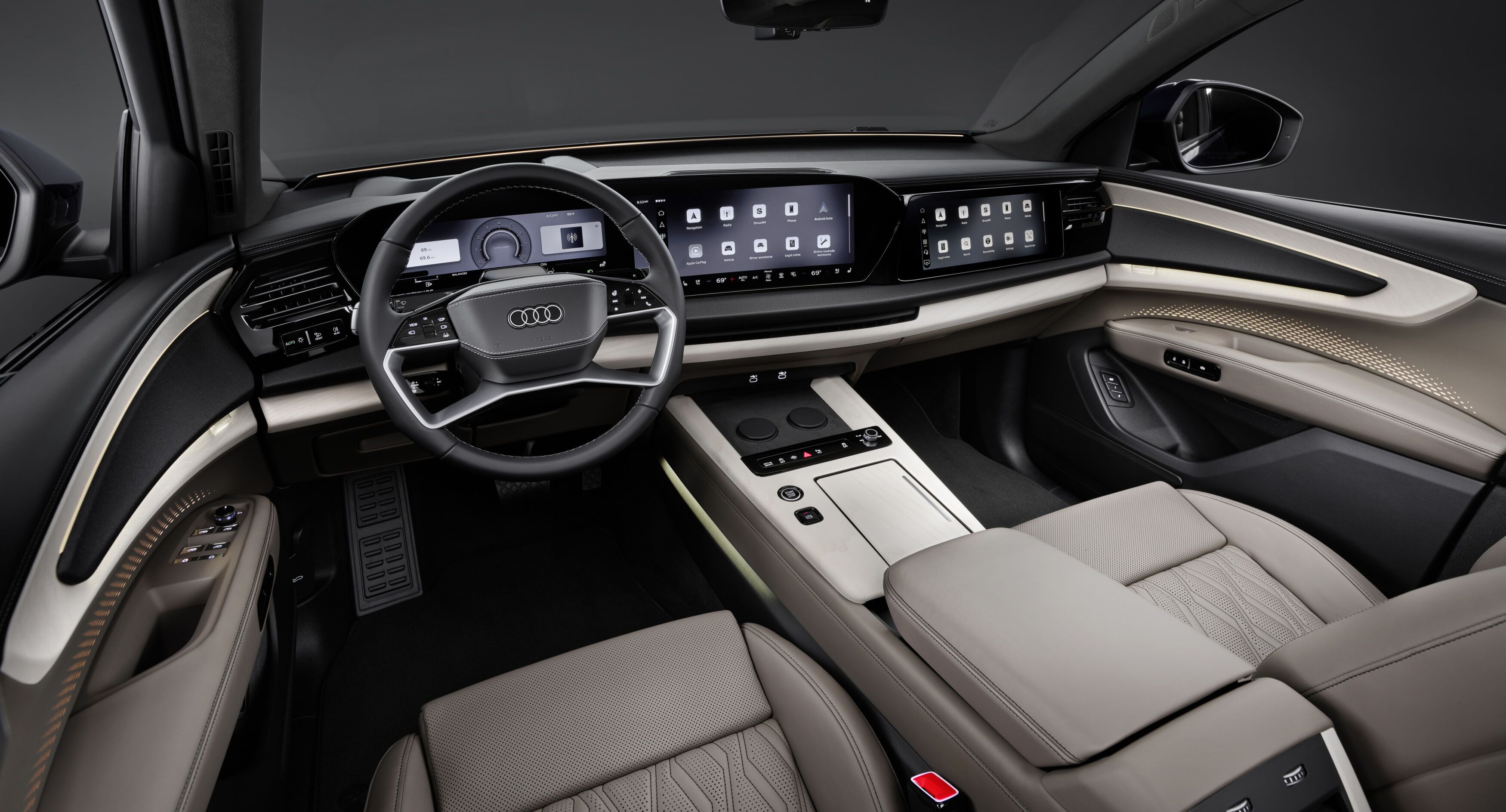 FOTO | Audi are o nouă navă amiral. Cât costă noul SUV Audi Q9 - Poza 7