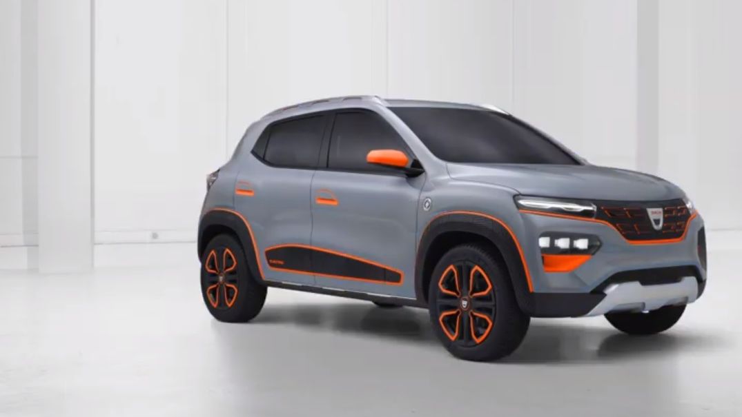Primele imagini cu Dacia Spring, noua mașină electrică a producătorului auto