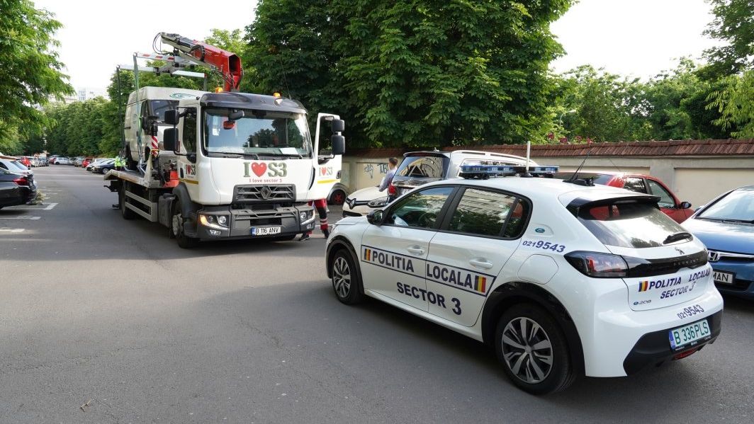 Primăria Sectorului 3 a strâns peste 1 milion de lei din amenzile pentru parcare neregulamentară