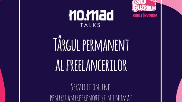 (P) NO.MAD Talks adună pachete de servicii pentru dezvoltare personală și de business la Târgul online al freelancerilor