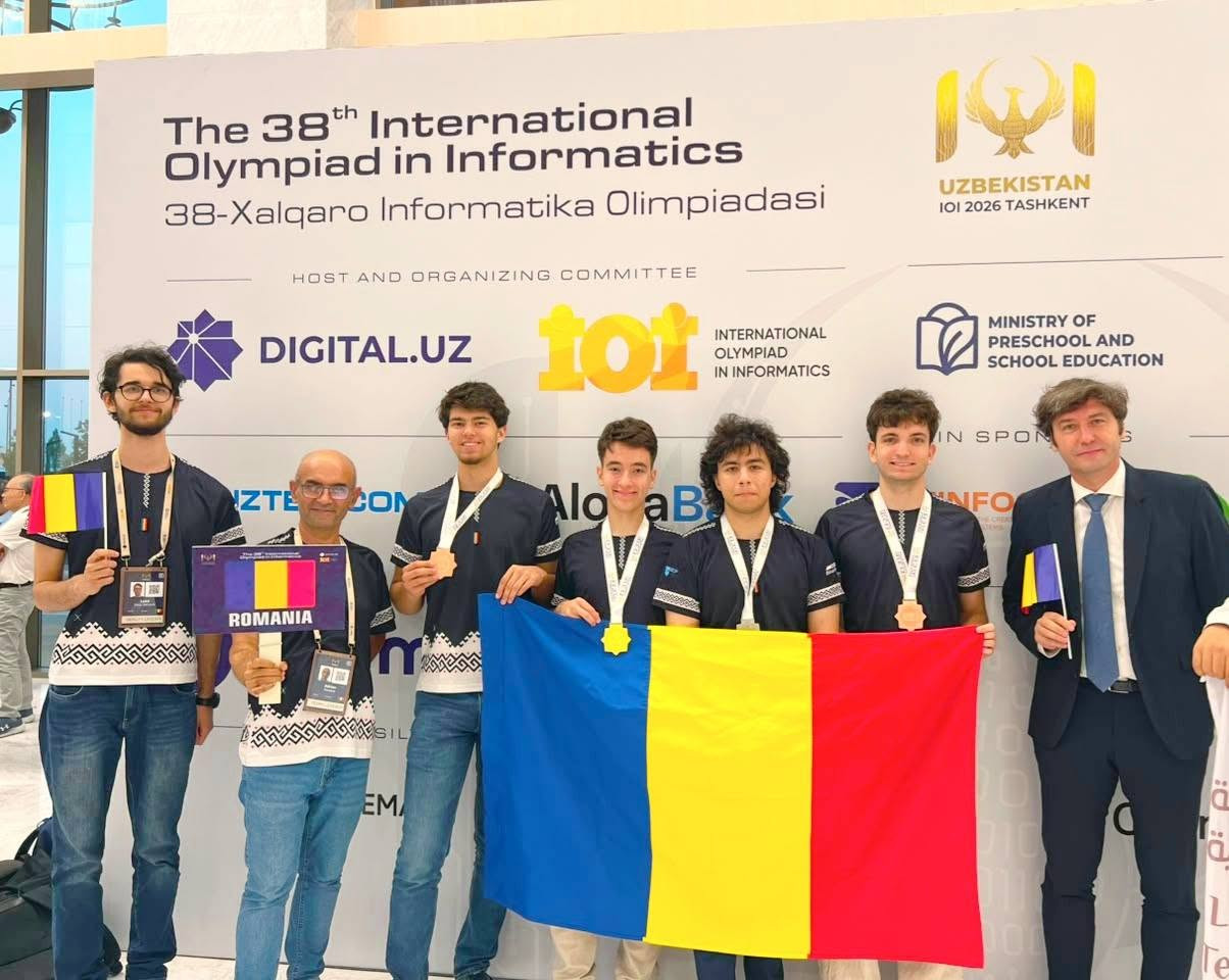 Performanță pentru elevii români: locul 2 mondial, în clasamentul istoric pe medalii, la Olimpiada Internaţională de Informatică