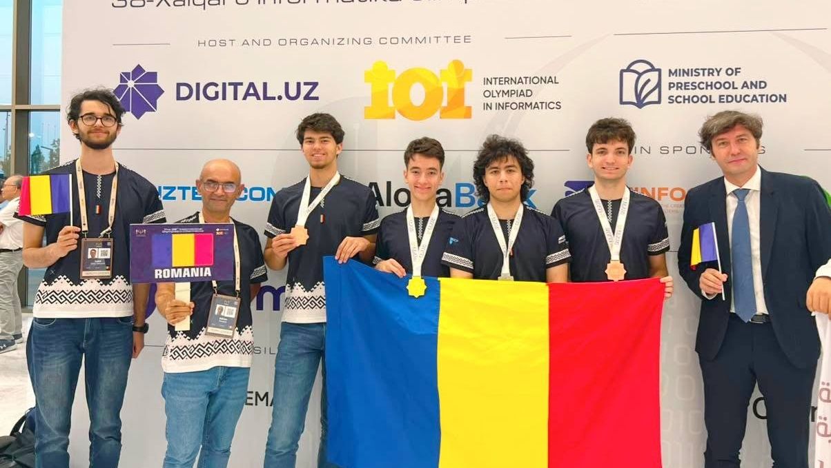 Performanță pentru elevii români: locul 2 mondial, în clasamentul istoric pe medalii, la Olimpiada Internaţională de Informatică