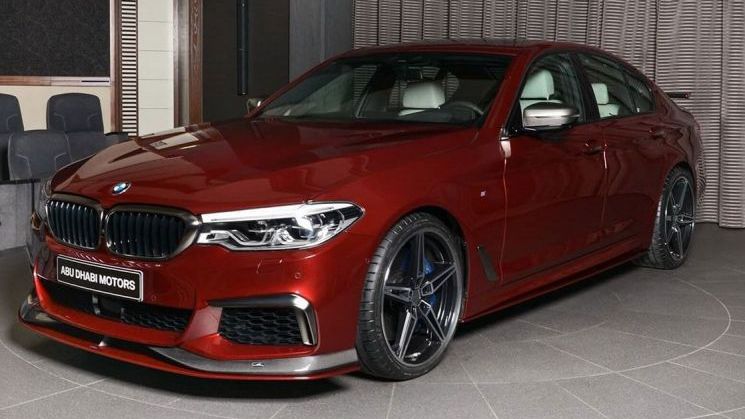 BMW M550i Rosu Aventurine prezentat de AC Schnitzer arata ca o bomboana delicioasa!