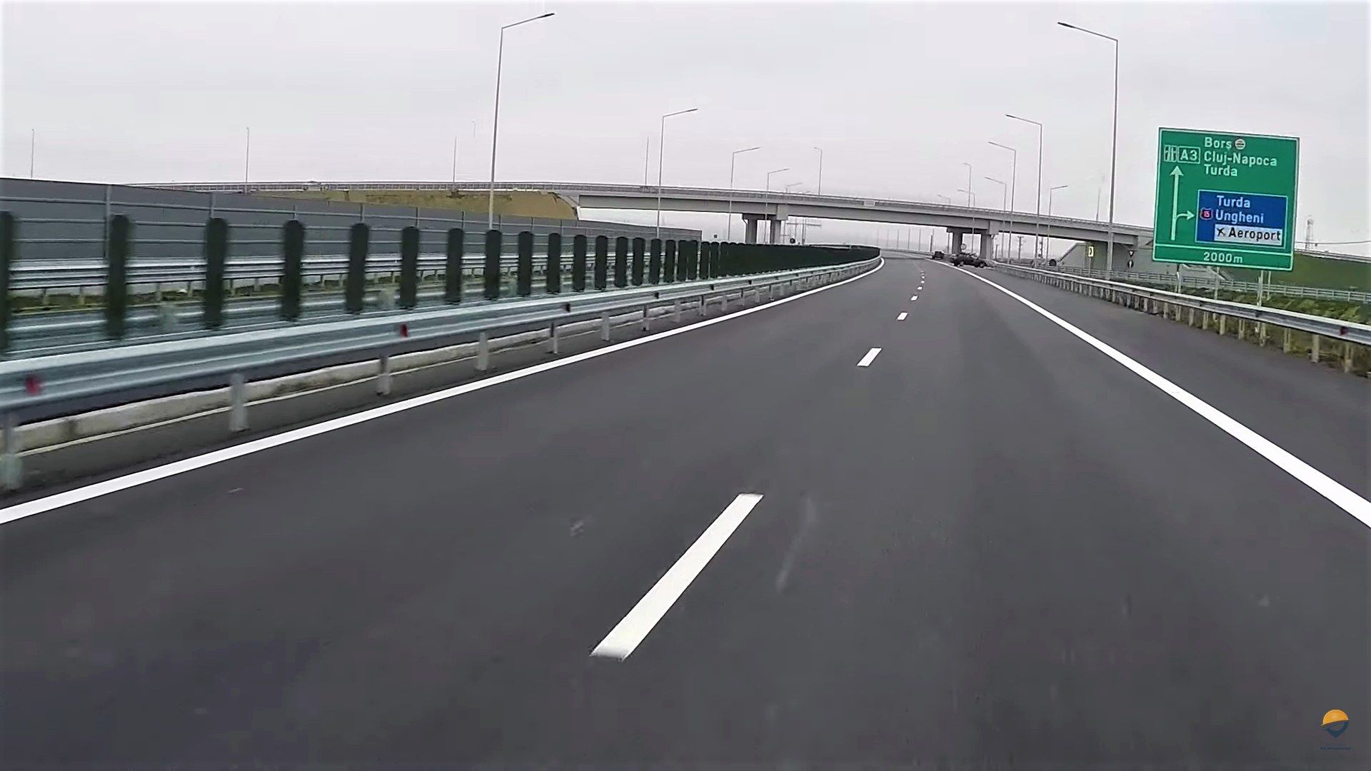 Autostrada A3 în zona Târgu Mureș este gata de inaugurare