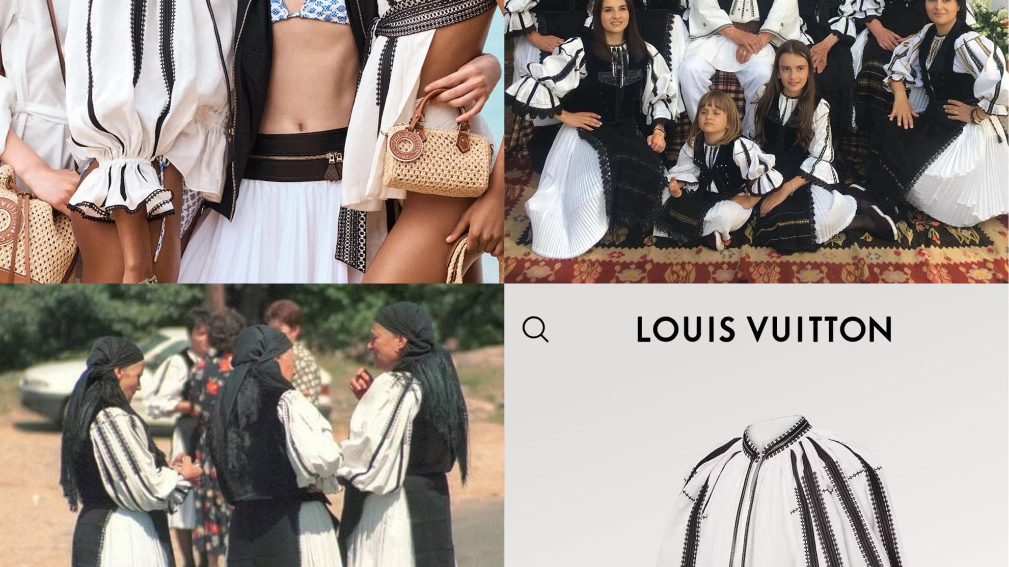 Ministrul Culturii vrea să convingă casa de modă Louis Vuitton să recunoască că s-a inspirat de la o ie românescă